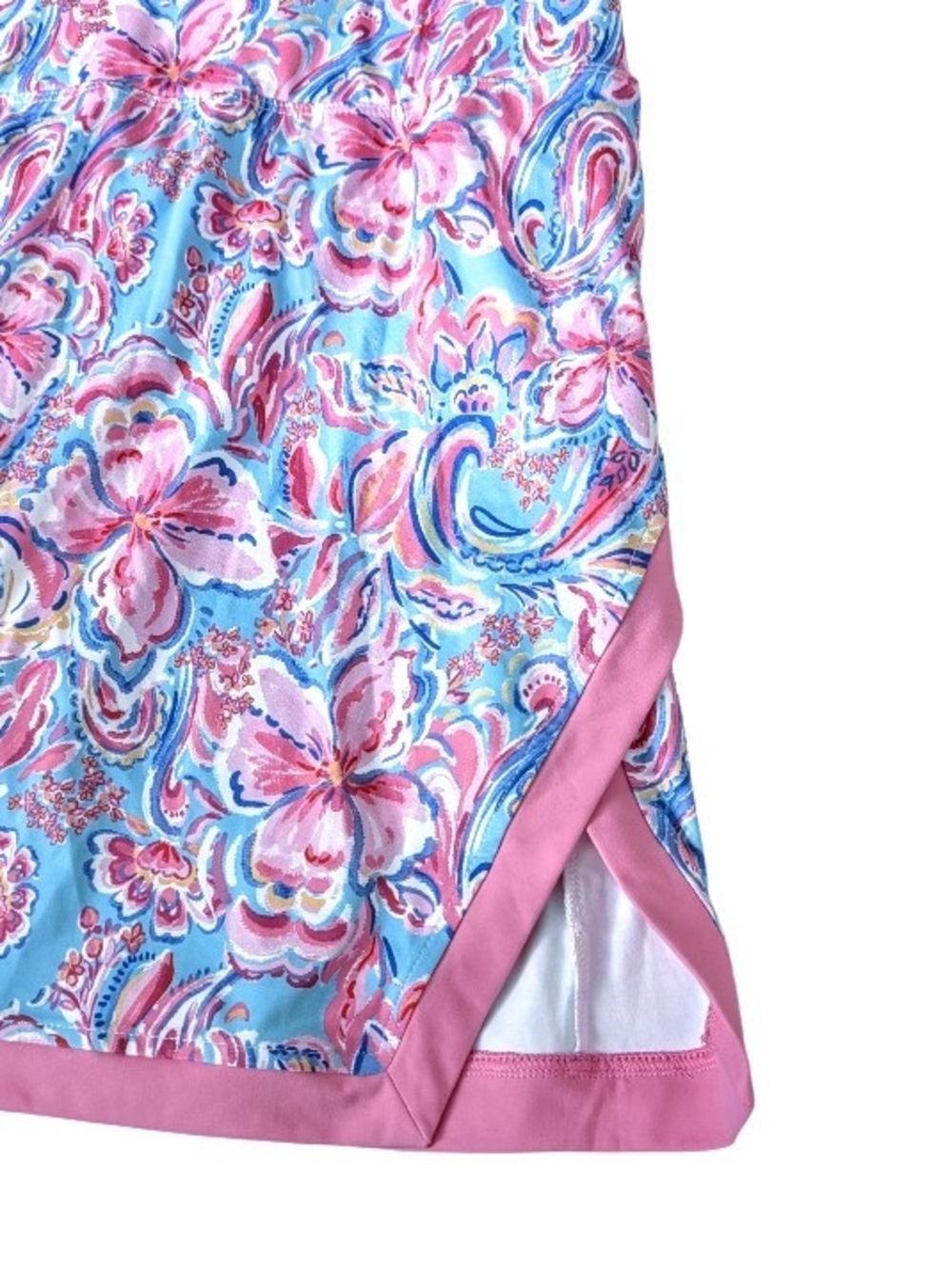 🌸 Stella Parker Sport Tropical Floral Athletic Skort Built In Shorts Size L 🌸 - Picture 3 of 5